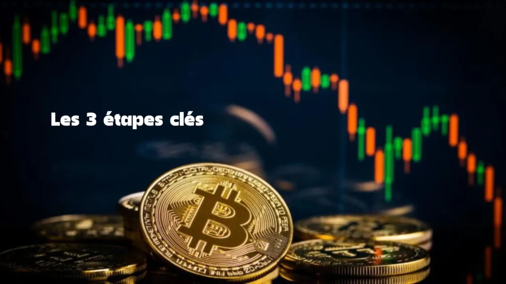 les trois étapes clés pour se lancer dans la cryptomonnaie